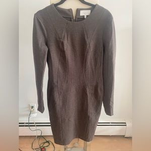 Adam Lippes Brown Midi Dress